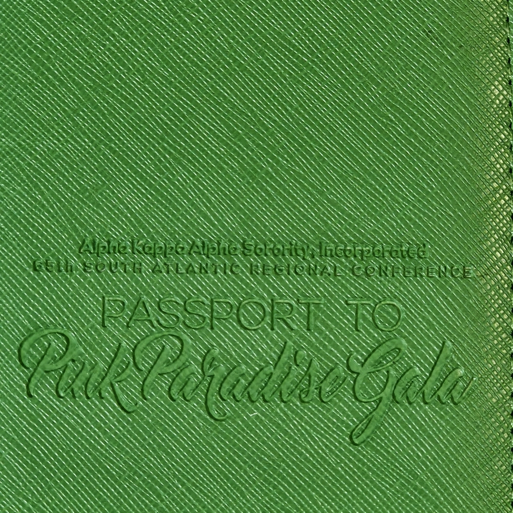 Alpha Kappa Alpha Passport Wallet